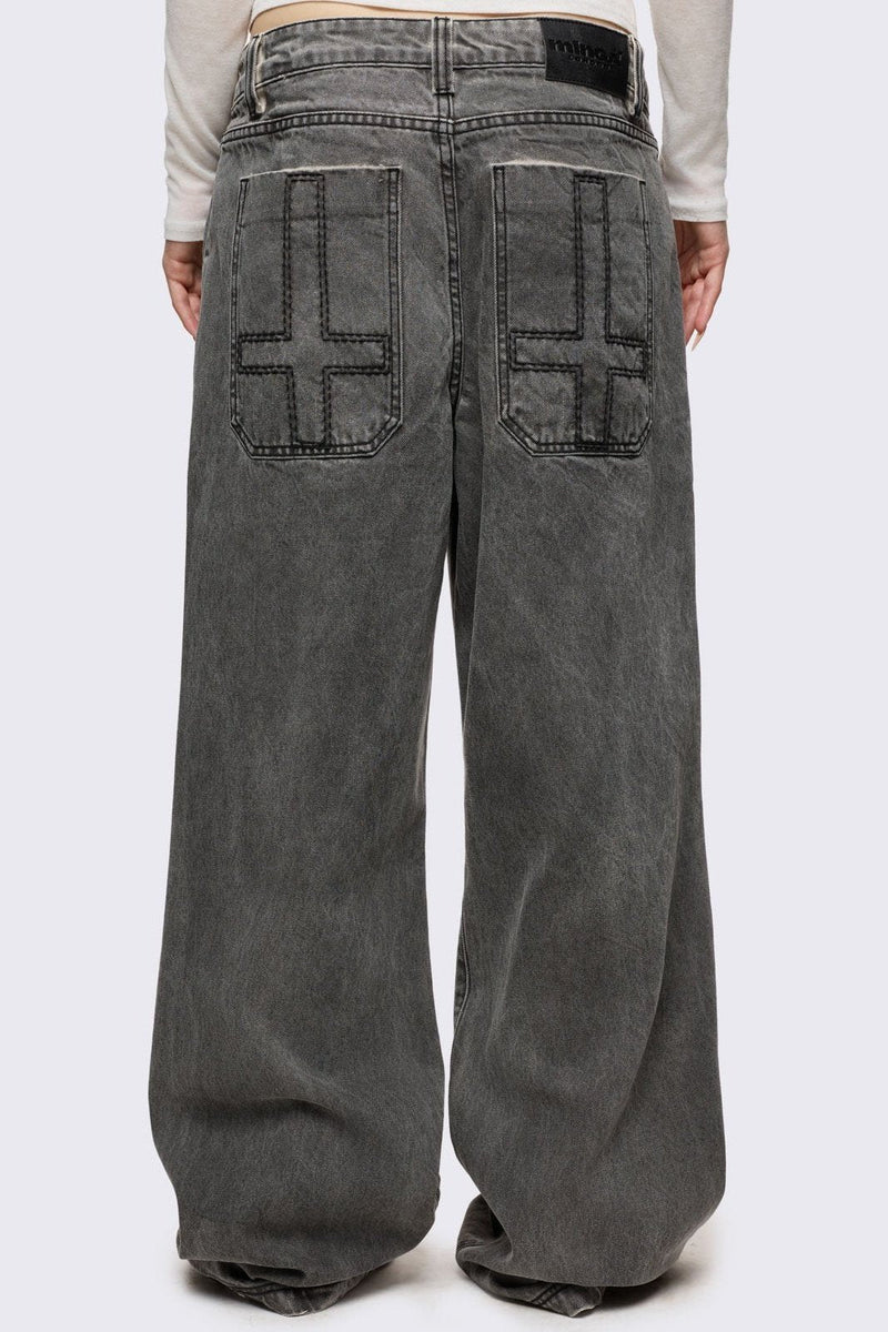 Smoke Baggy Jeans