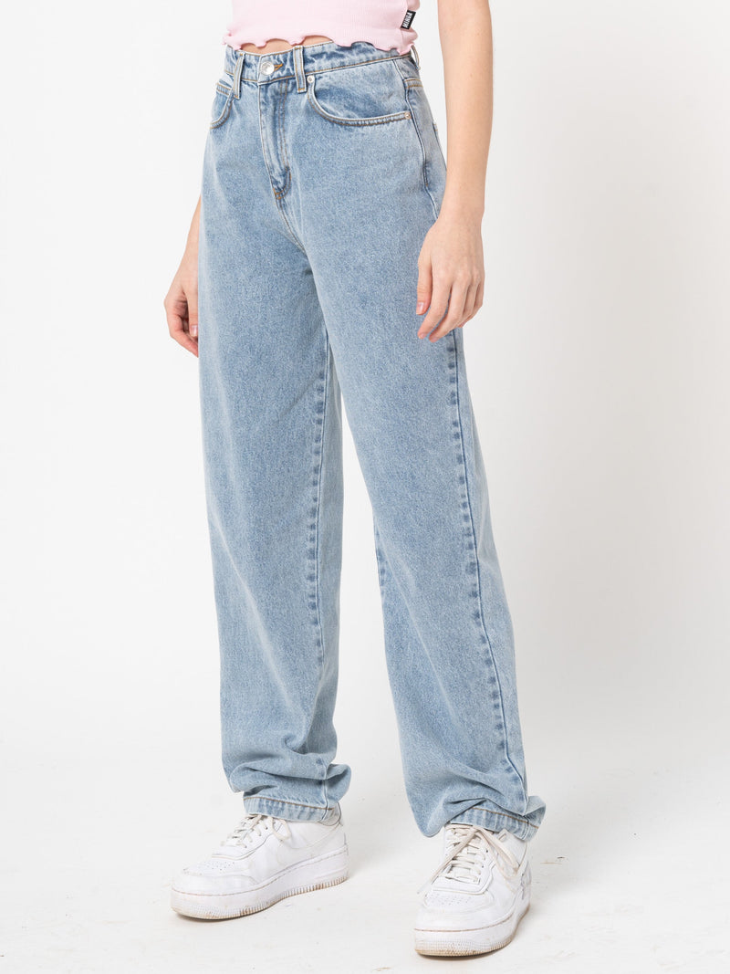 Angelic Dad Jeans in Light Blue - Minga London