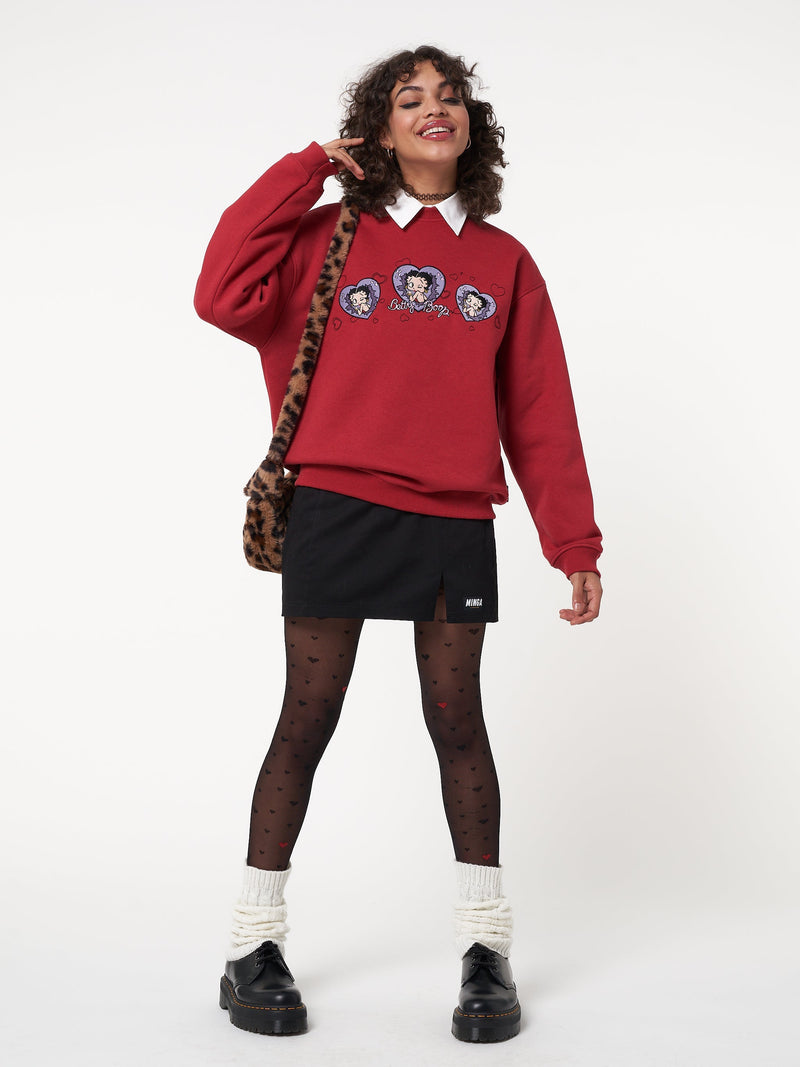 Minga x Betty Boop Heart Sweater - Minga London