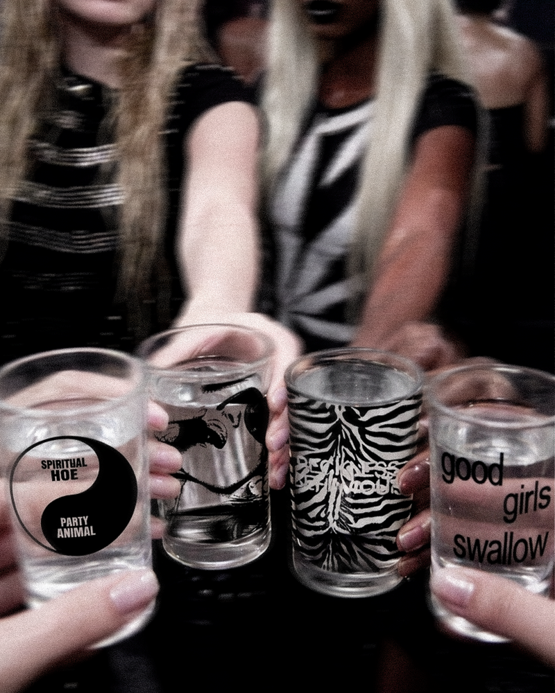 Minga Club Shot Glasses