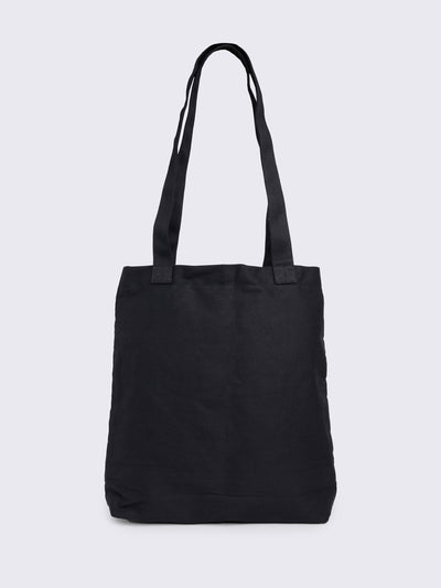 Whimsy Bows Black Tote Bag