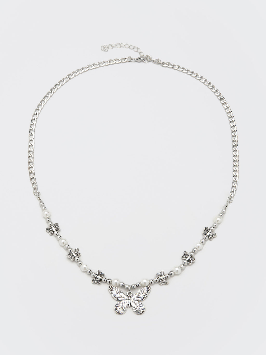 Mythical Butterfly Pearl Necklace - Minga London