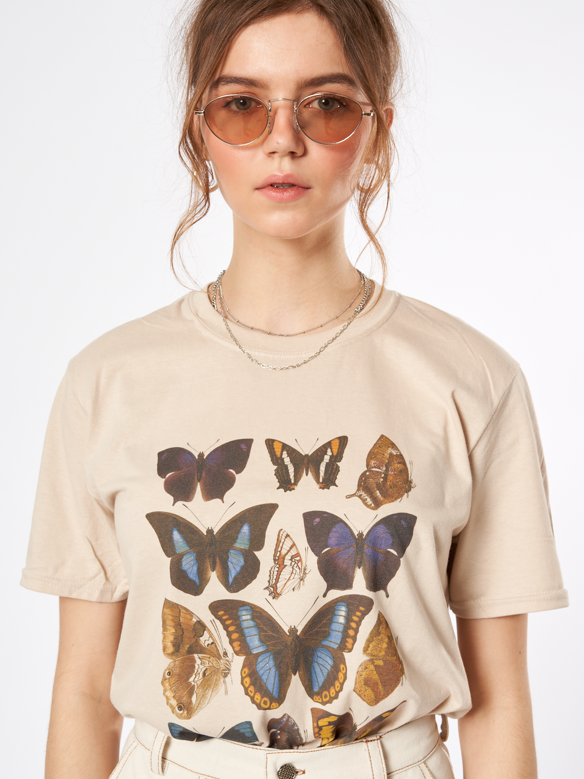 Butterflies In My Stomach Oversized T-shirt 