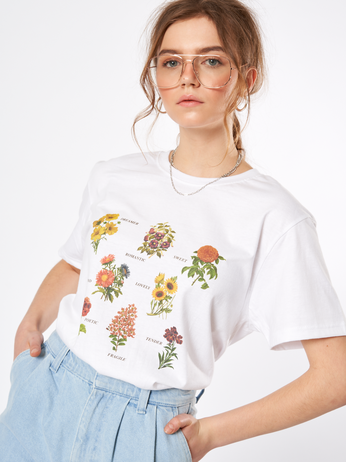 Flowers Meaning Oversized T-shirt Minga London
