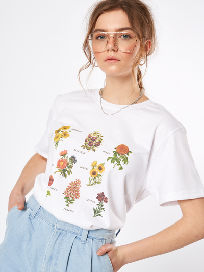 Flowers Meaning Oversized T-shirt Minga London