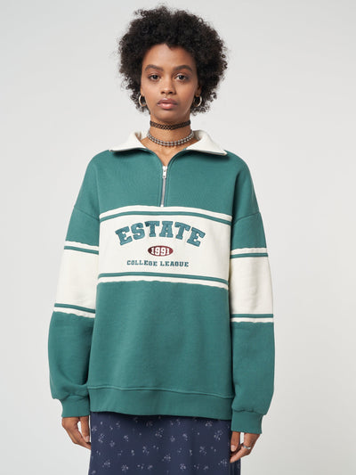 Estate Half-Zip Sweatshirt - Minga London