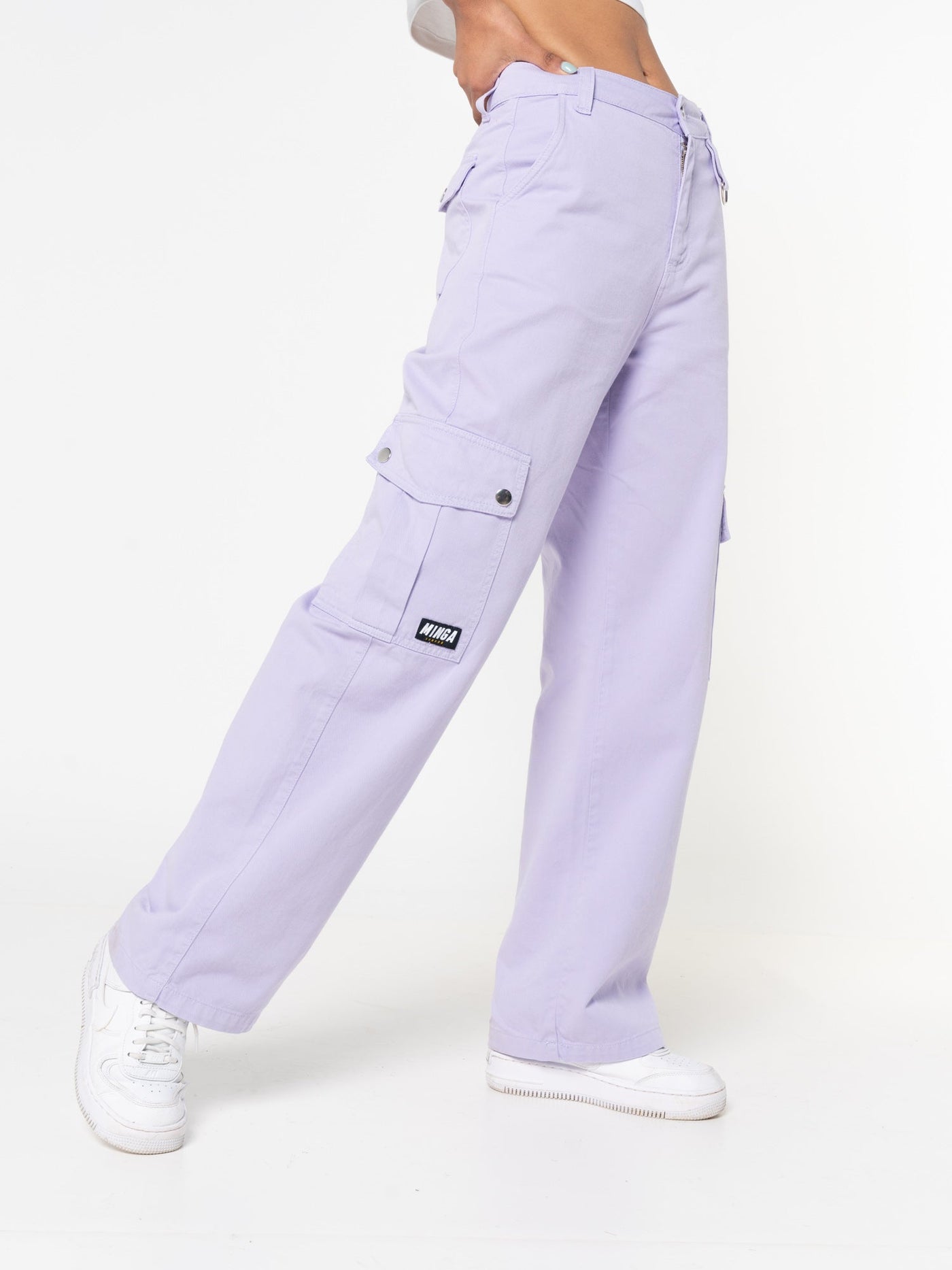 Lilac Utility Trousers - Minga London