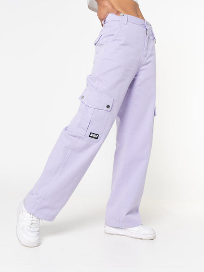 Lilac Utility Trousers - Minga London