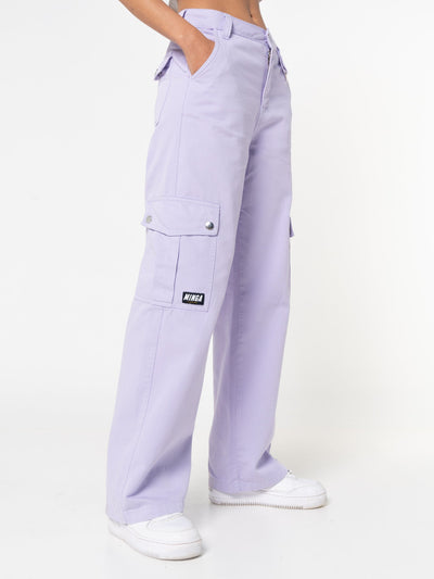 Lilac Utility Trousers - Minga London