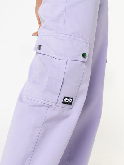 Lilac Utility Trousers - Minga London