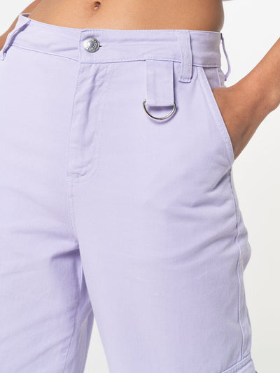 Lilac Utility Trousers - Minga London