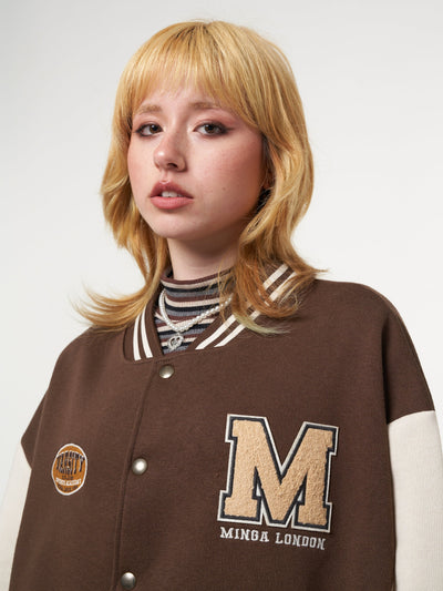 Alexis Varsity Bomber Jacket - Minga London