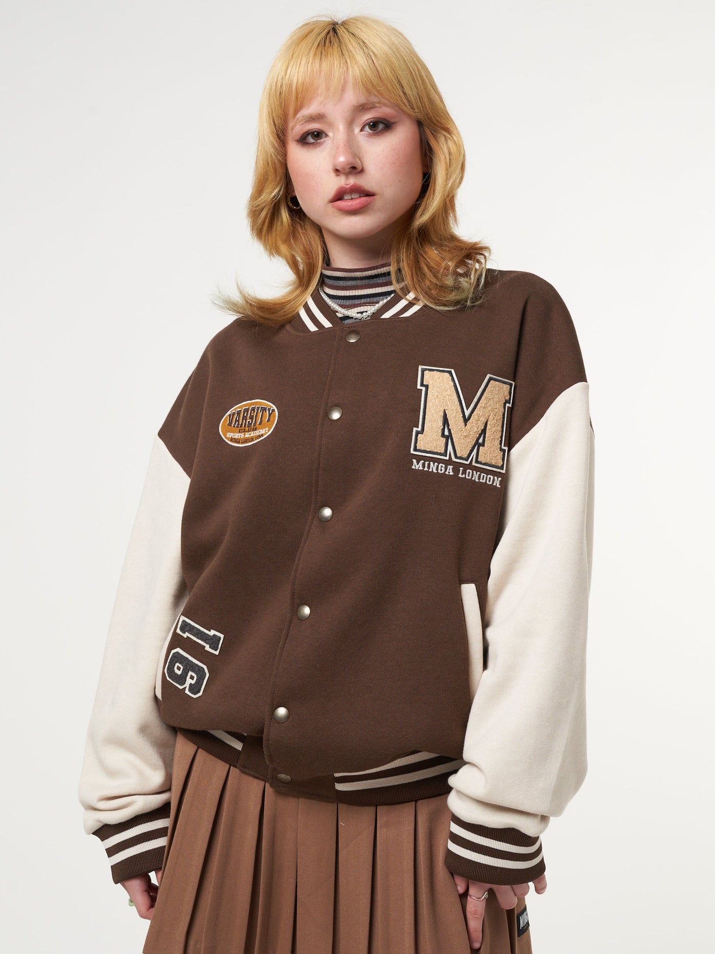 Alexis Varsity Bomber Jacket - Minga London