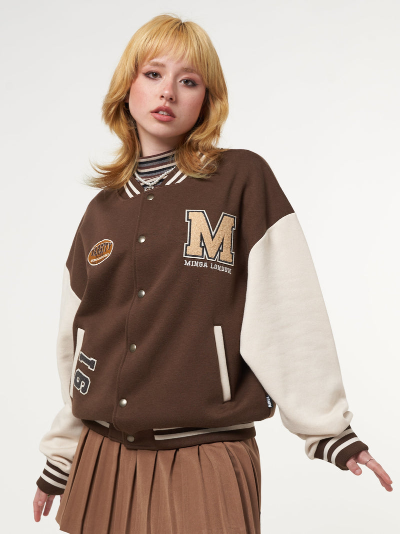 Alexis Varsity Bomber Jacket - Minga London