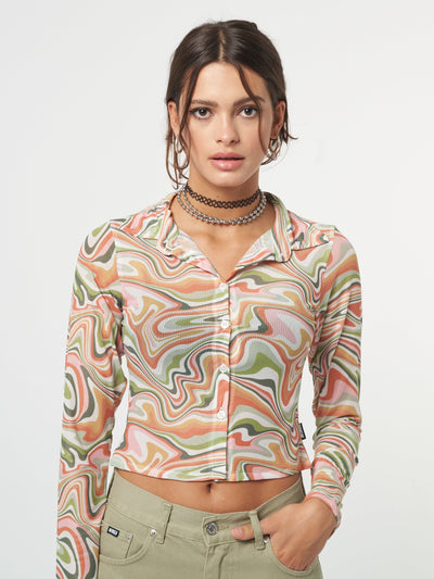 Illusion Mesh Shirt - Minga London