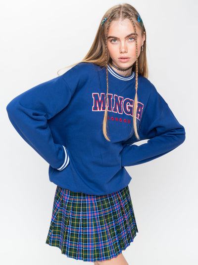 Minga Sporty Sweater in Blue - Minga London