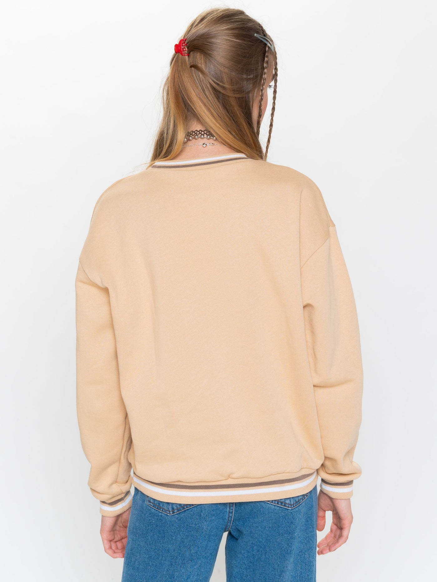 Minga Sporty Sweater in Beige - Minga London