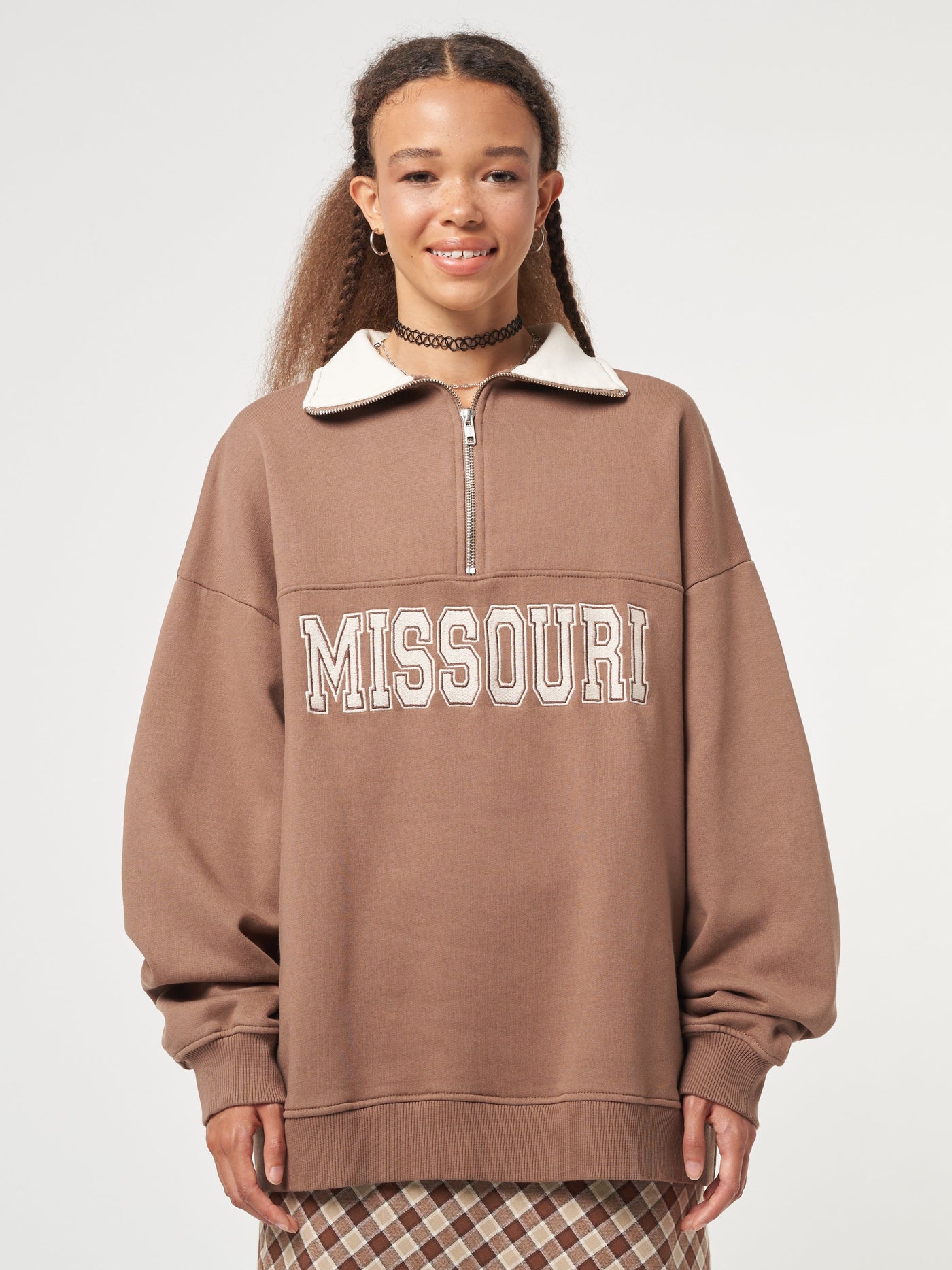 Missouri Half-Zip Sweatshirt - Minga London