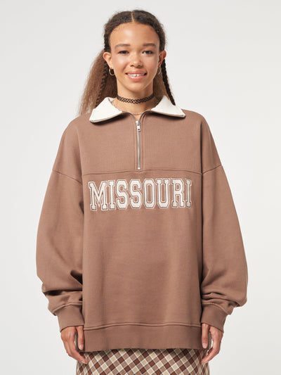 Missouri Half-Zip Sweatshirt - Minga London