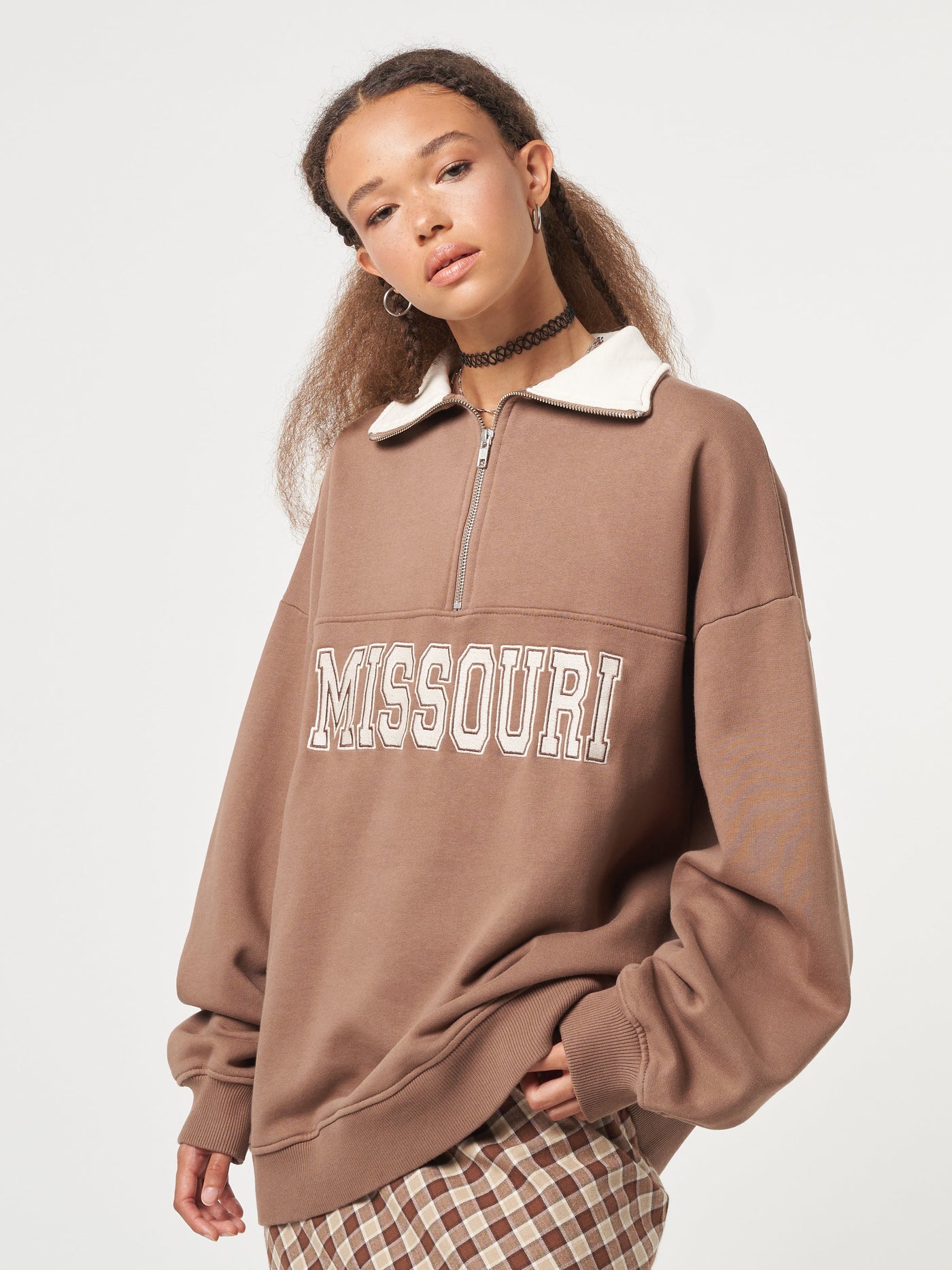 Missouri Half-Zip Sweatshirt - Minga London