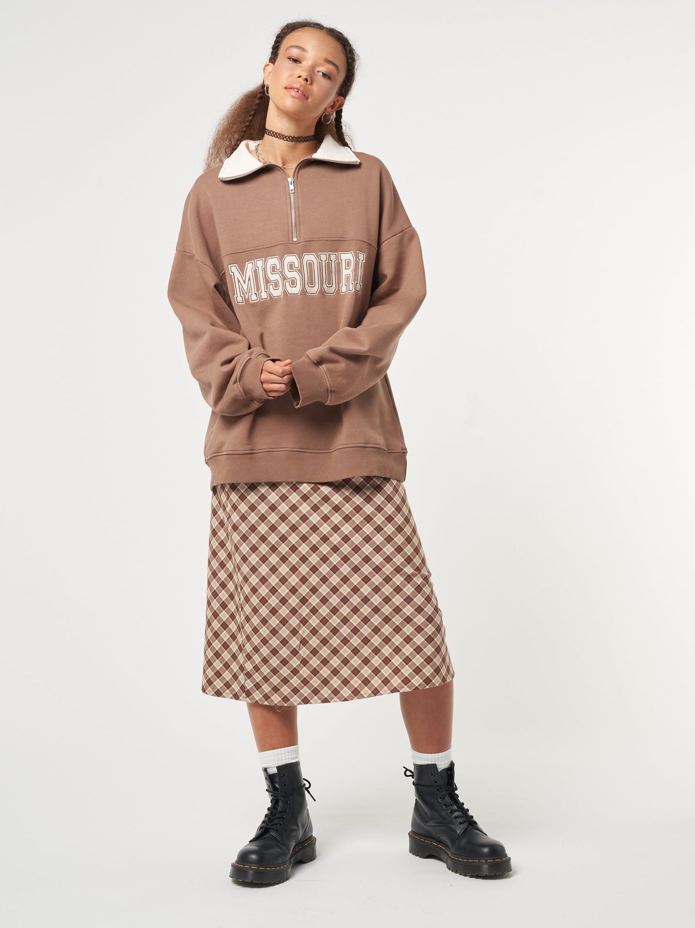 Missouri Half-Zip Sweatshirt - Minga London