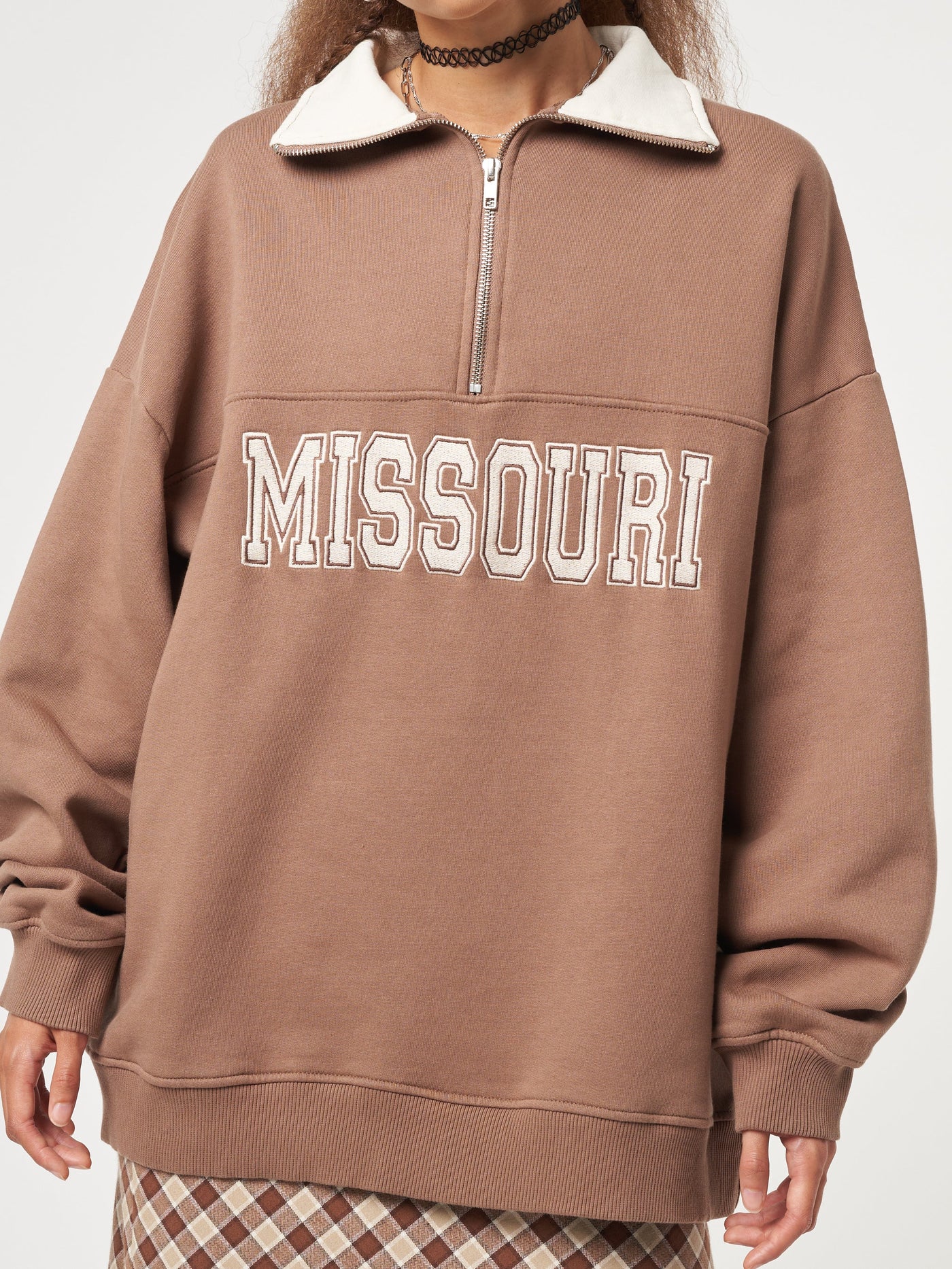 Missouri Half-Zip Sweatshirt - Minga London