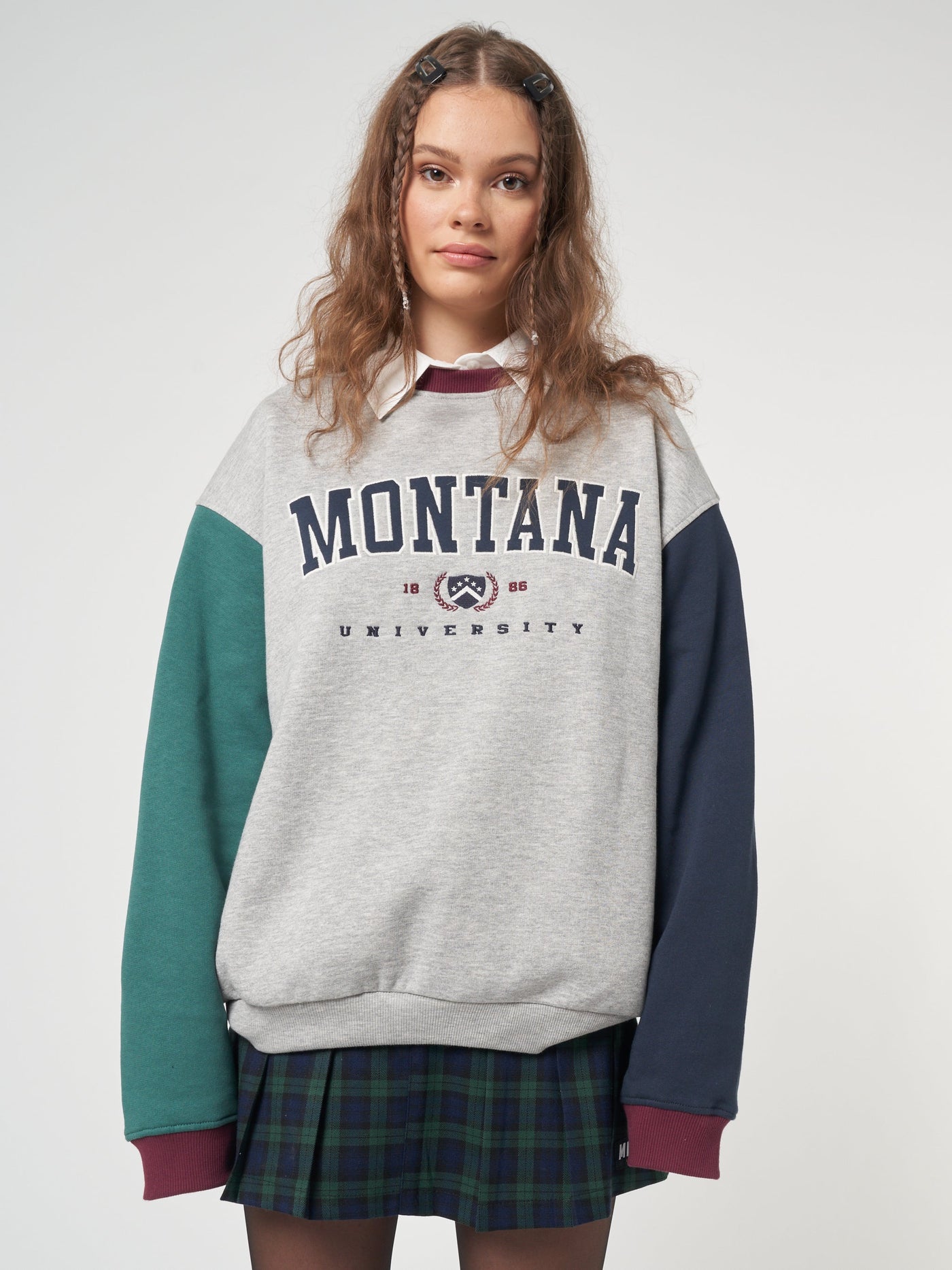 Montana Colourblock Sweater - Minga London