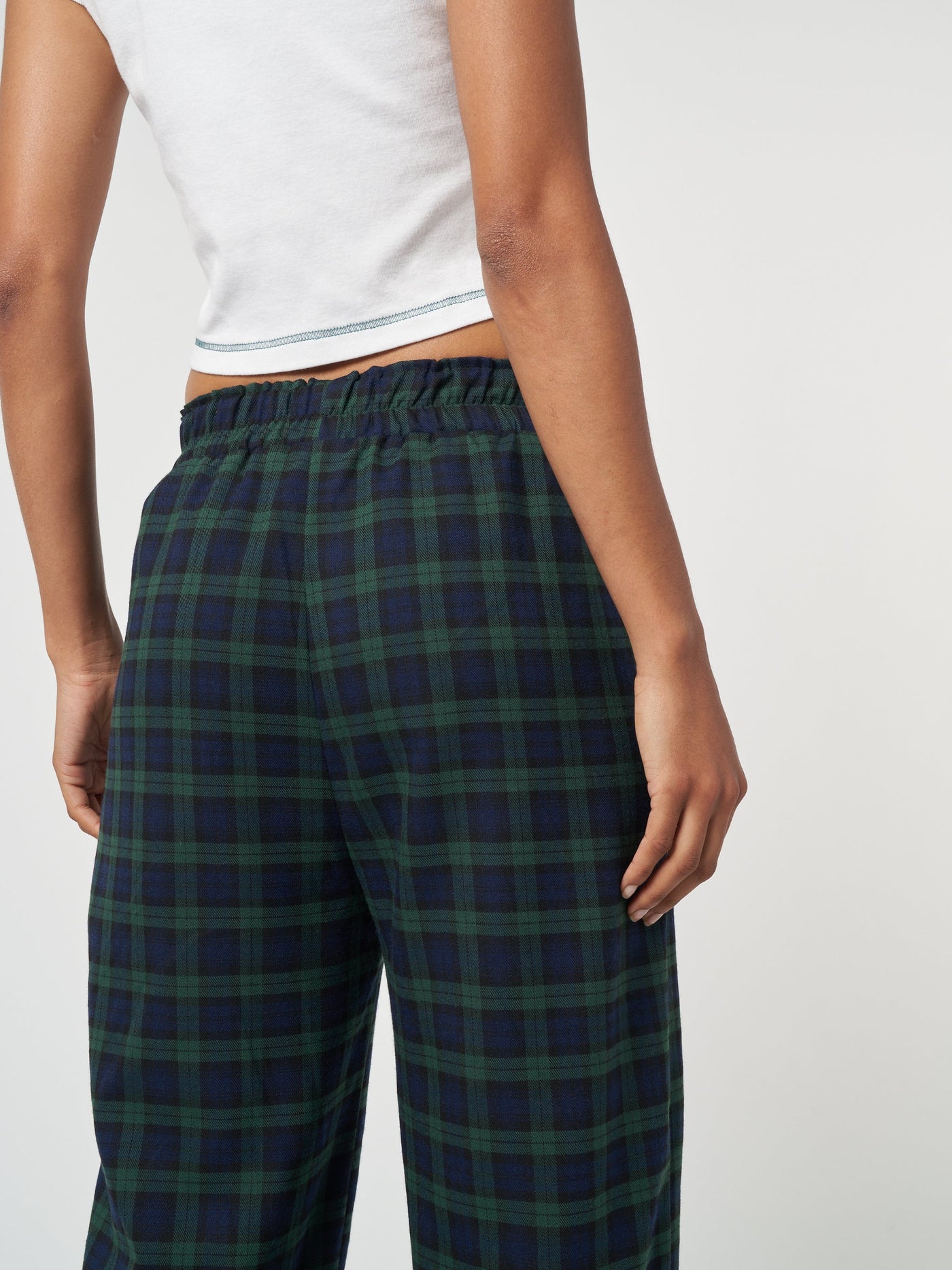 Old School Plaid Pants - Minga London