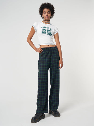 Old School Plaid Pants - Minga London