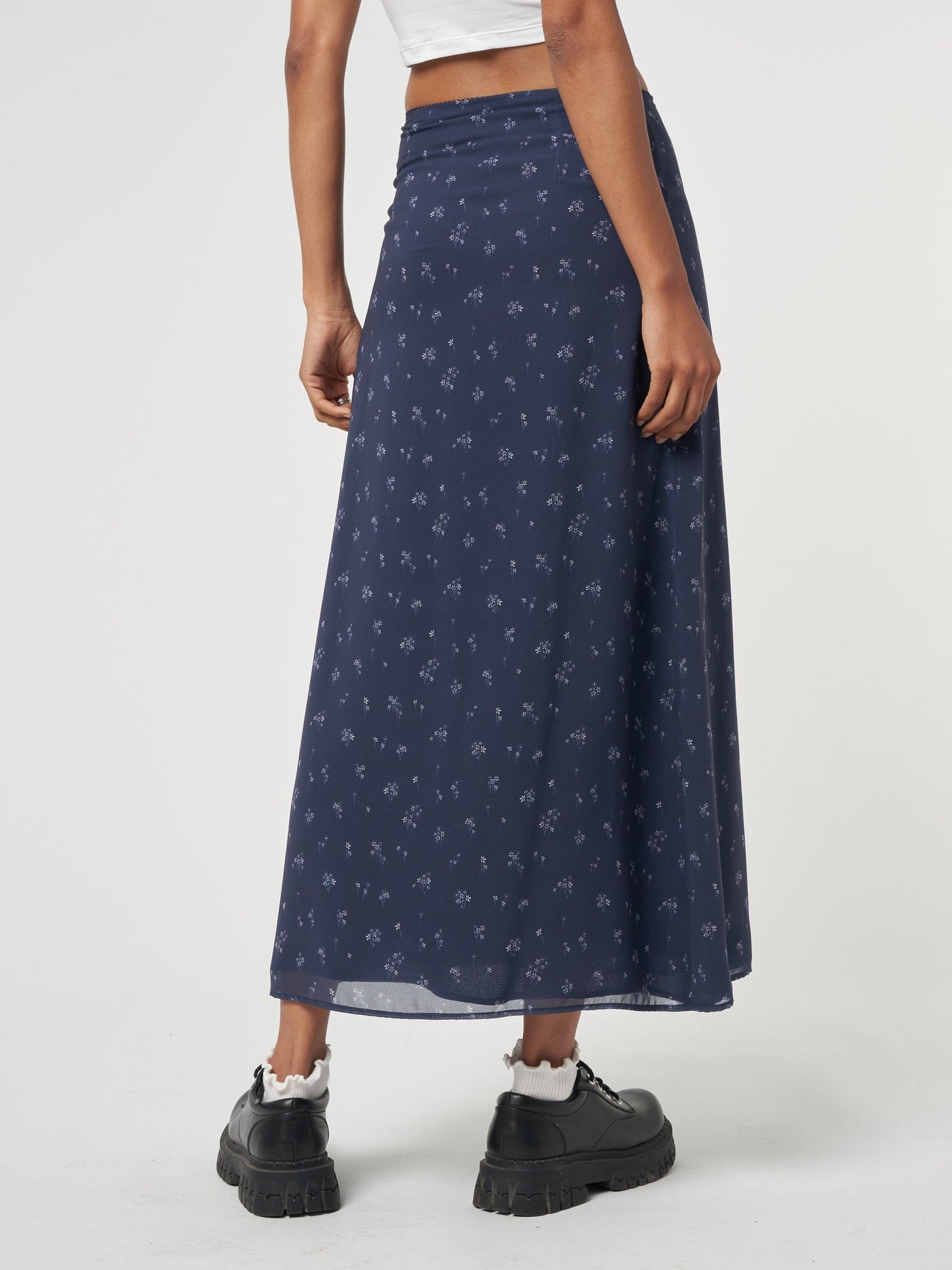 Olivia Floral Midi Skirt - Minga London