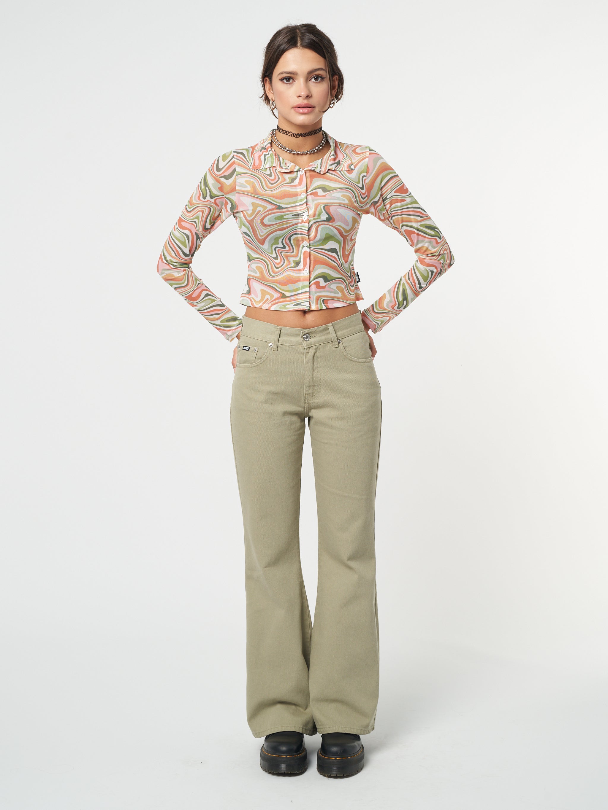 Illusion Mesh Shirt - Minga London