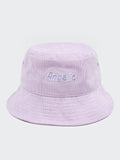 Angelic Corduroy Bucket Hat in Lilac - Minga London