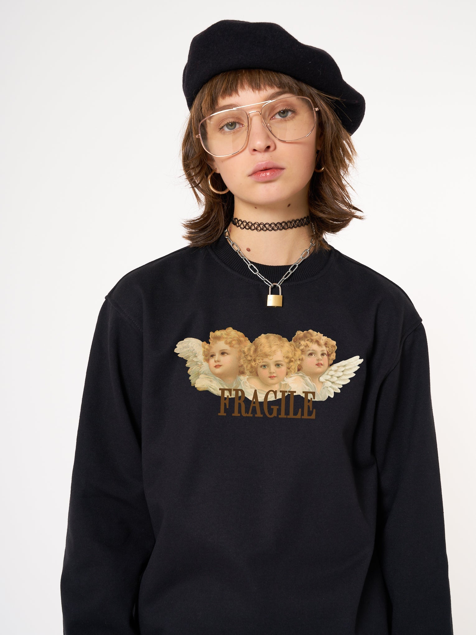 Fragile Angels Sweater - Minga London