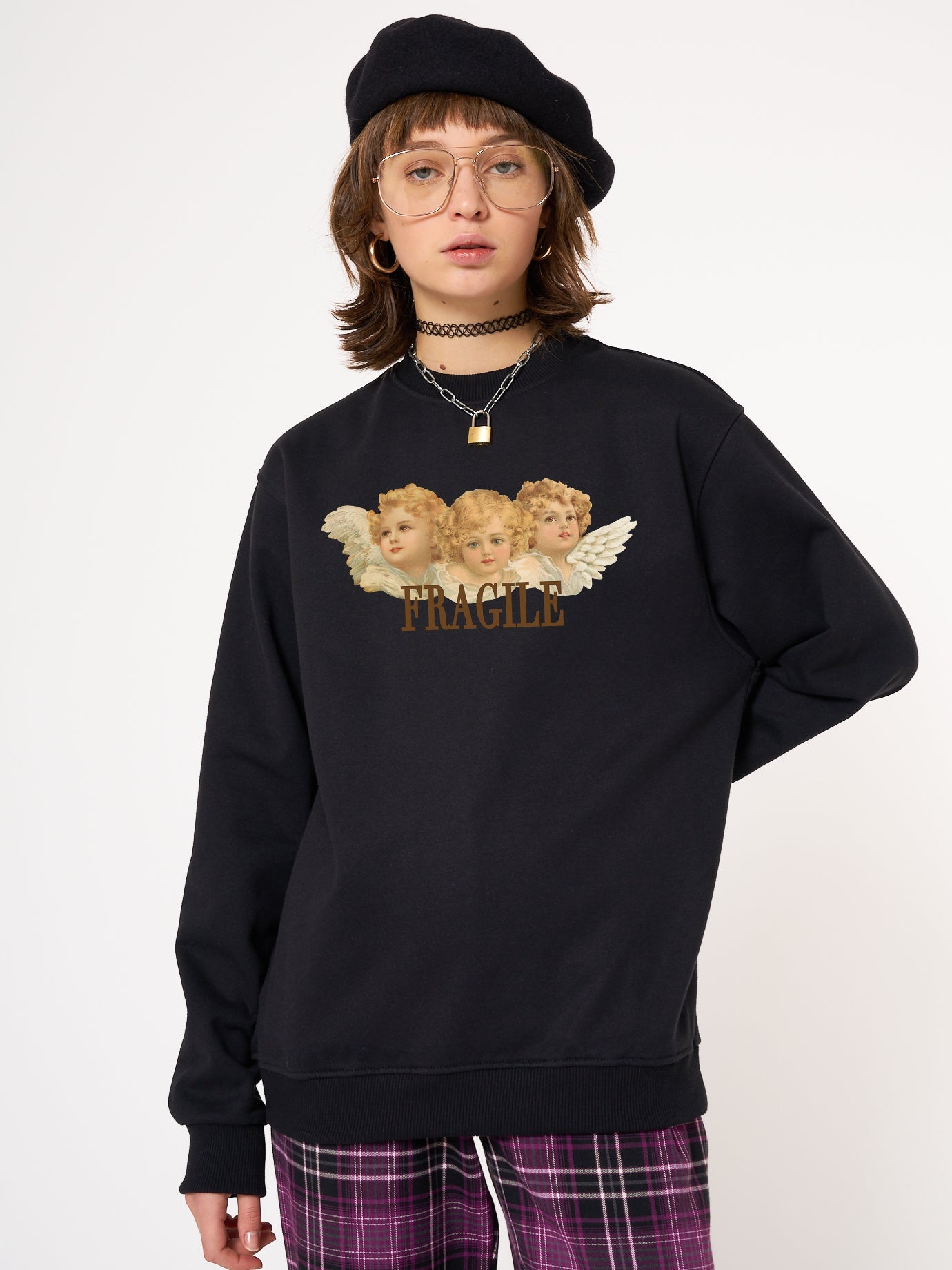 Fragile Angels Sweater - Minga London