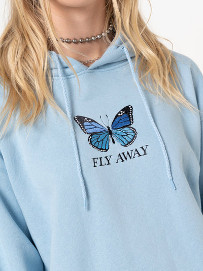 Fly Away Butterfly Hoodie - Minga London