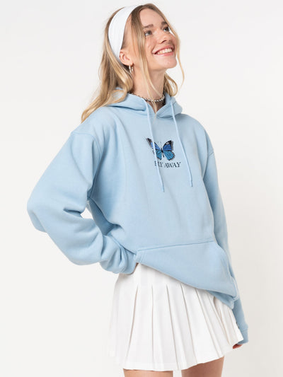 Fly Away Butterfly Hoodie - Minga London