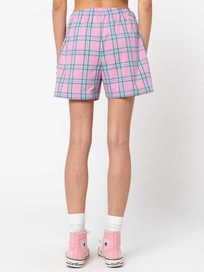 Hannah Boxer Plaid Shorts - Minga London