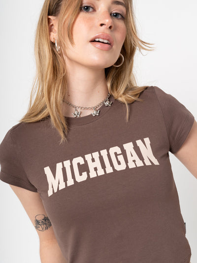 Michigan Crop Tee - Minga London