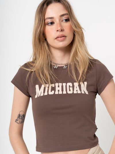 Michigan Crop Tee - Minga London