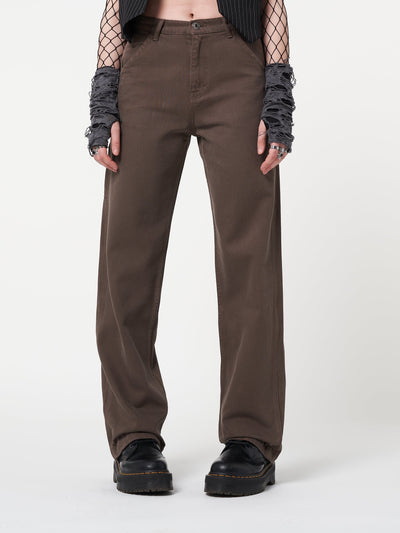 Carpenter Jeans in Brown - Minga London