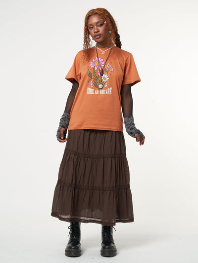 Come As You Are Flowers T-shirt - Minga London