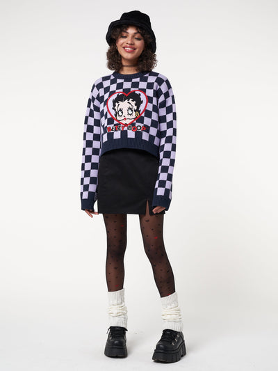 Esther Leg Split Mini Skirt - Minga London