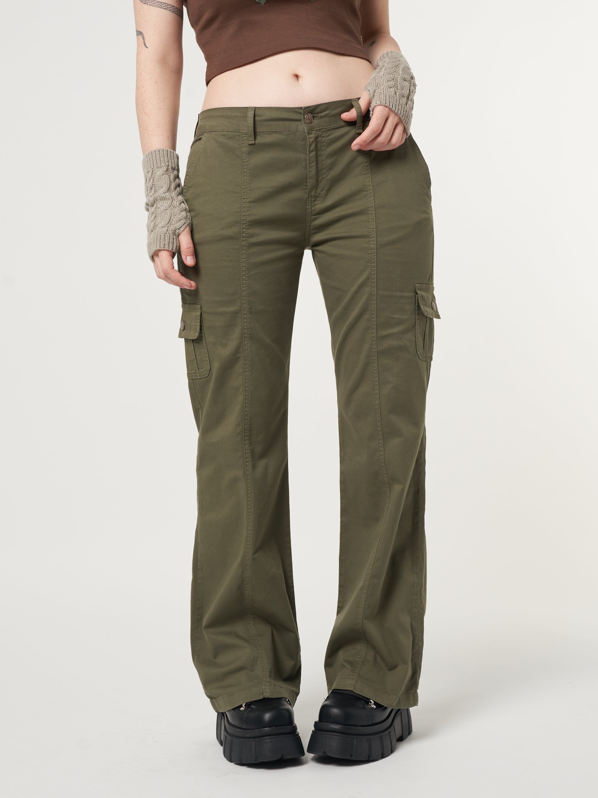 Eve Y2k Cargo Pants - Minga London