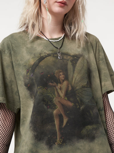 Forest Fairy Tie Dye T-shirt - Minga London