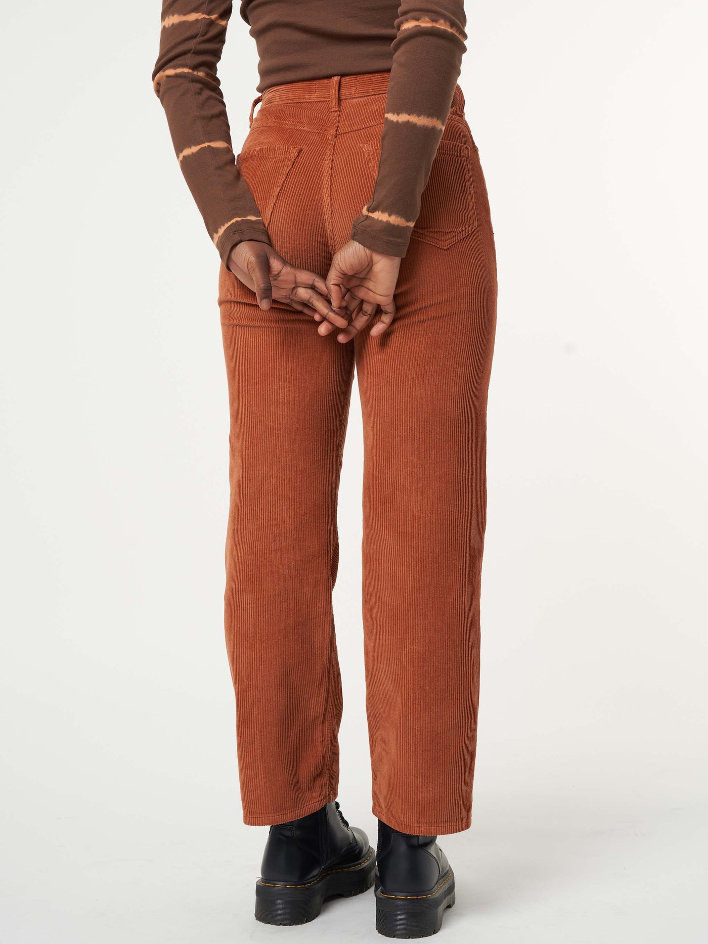 Free Spirit Embroidered Corduroy Pants - Minga London