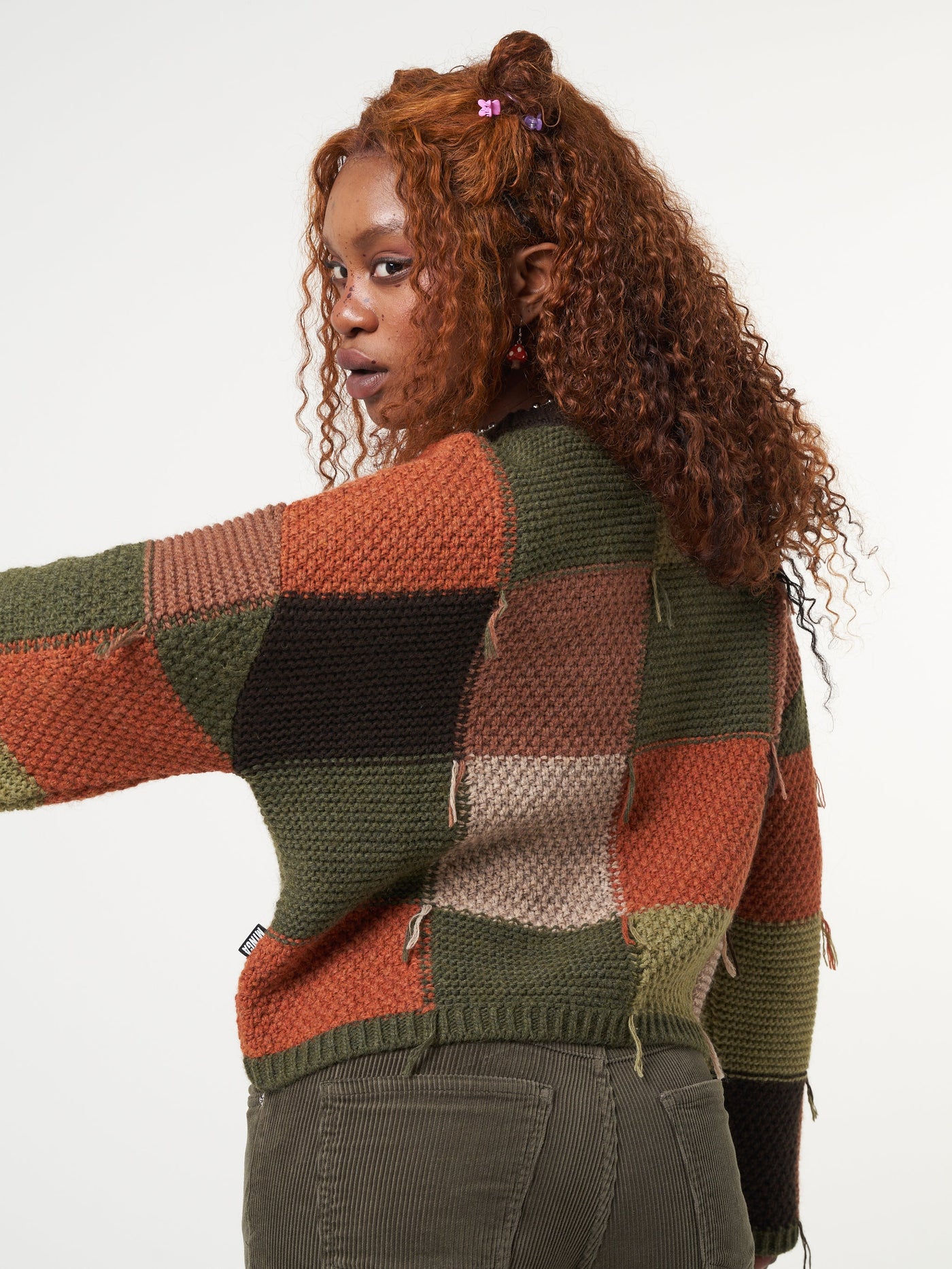 Free Spirit Patchwork Embroidered Jumper - Minga London