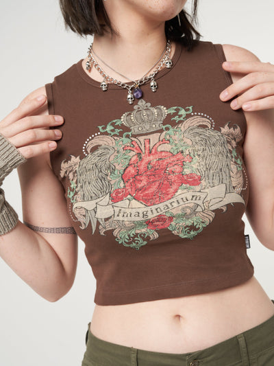 Imaginarium Diamante Vest Top - Minga London