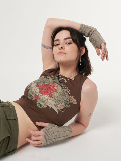 Imaginarium Diamante Vest Top - Minga London