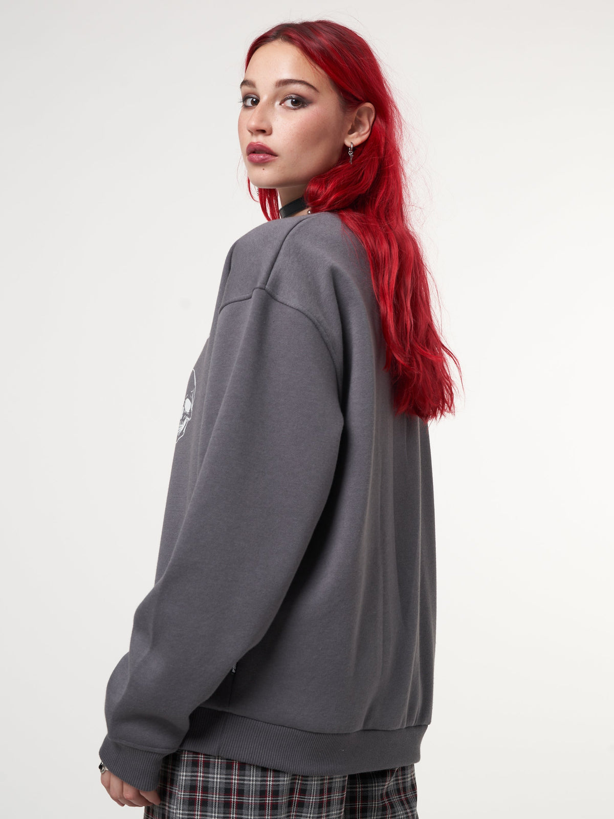 Its All In Your Head Skull Sweater - Minga London
