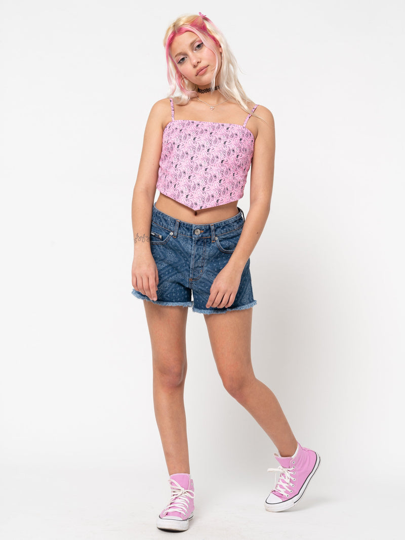 Lucy Bandana Scarf Top - Minga London